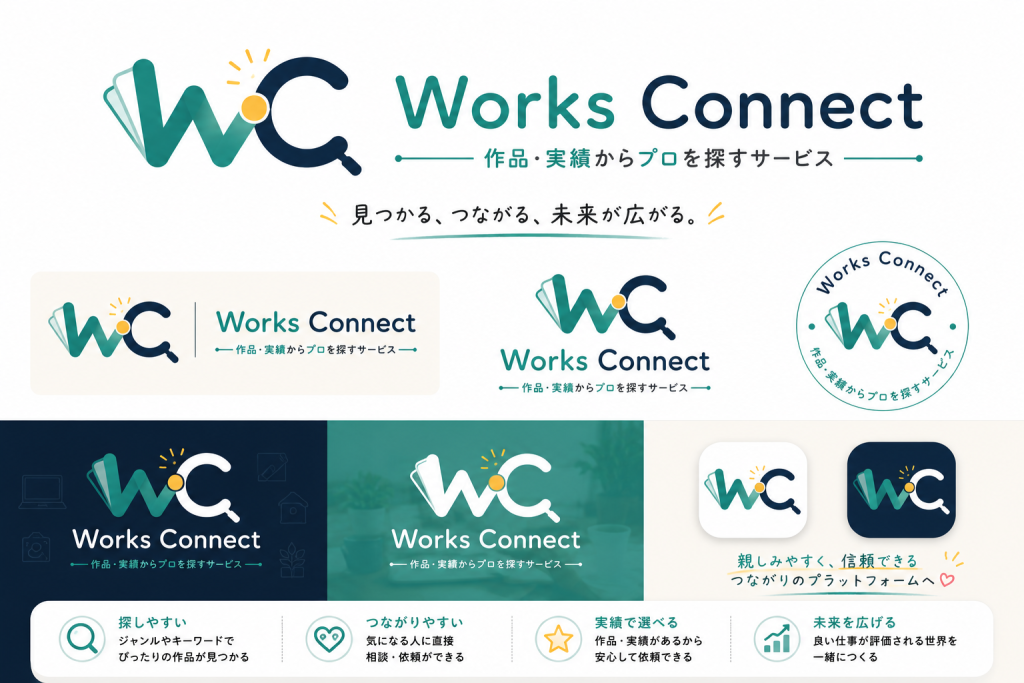 Works Connect（ワーコネ）ロゴ